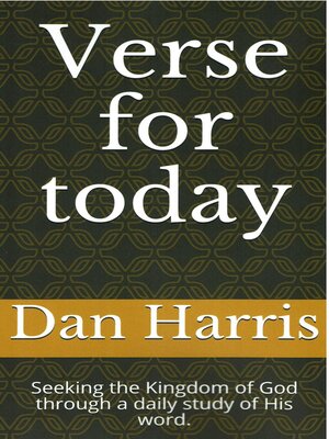 cover image of Verse for Today